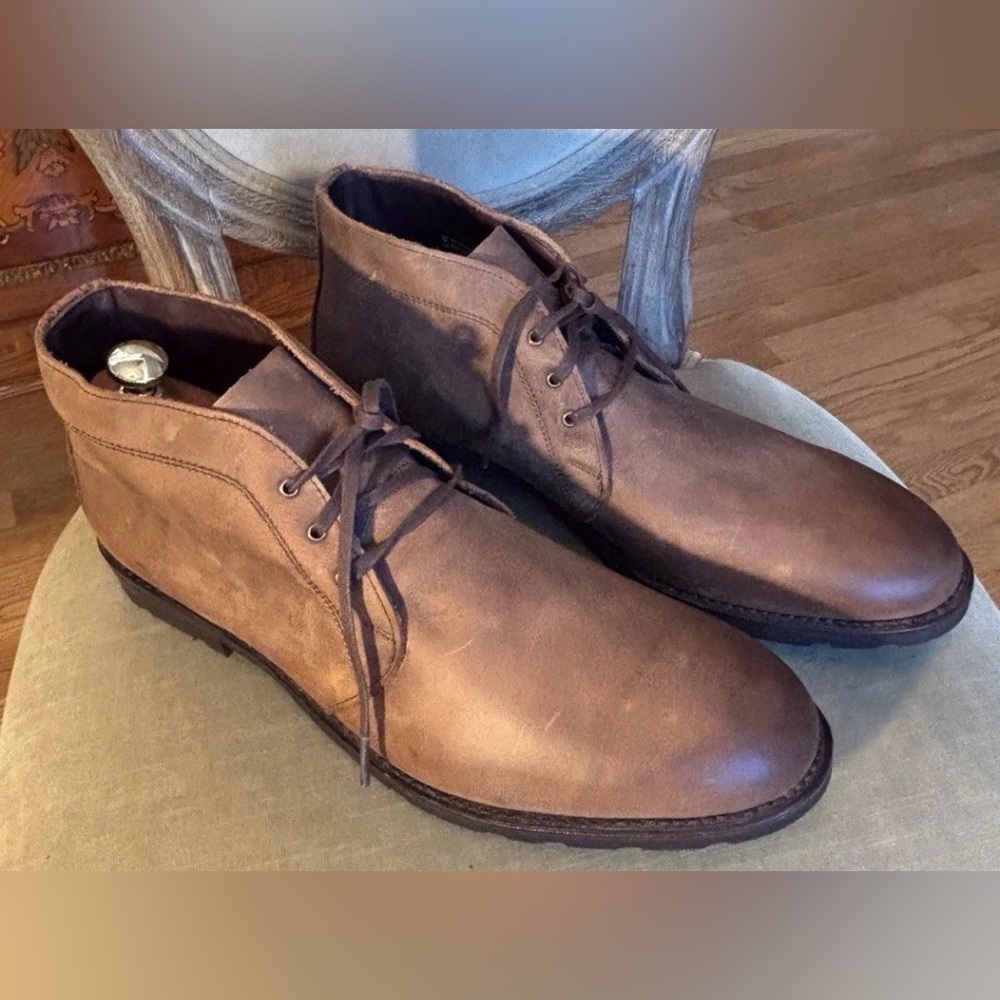 Allen Edmonds NWOB Venture Weatherproof Chukka Boots 13 Brown